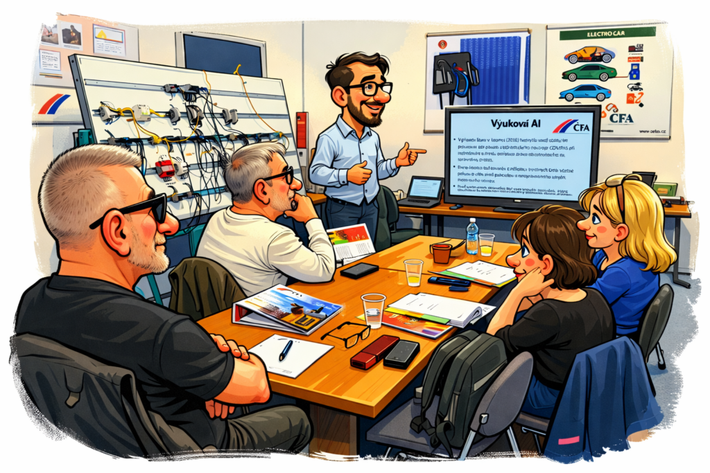 Studium MSc. na ČFA, Ústavu Fotovoltaiky a Elektromobility.