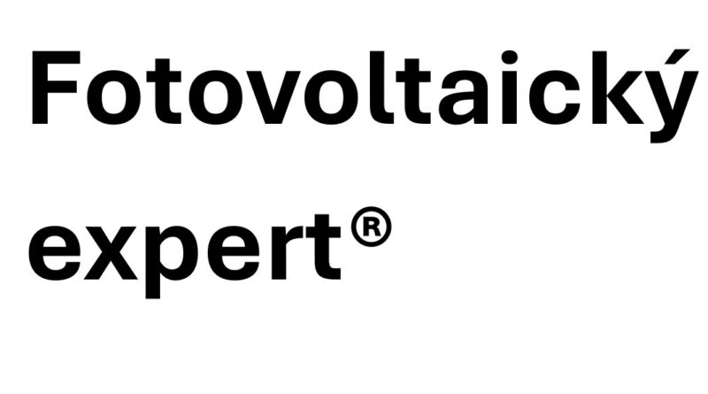 Ochranná známka Fotovoltaický expert®