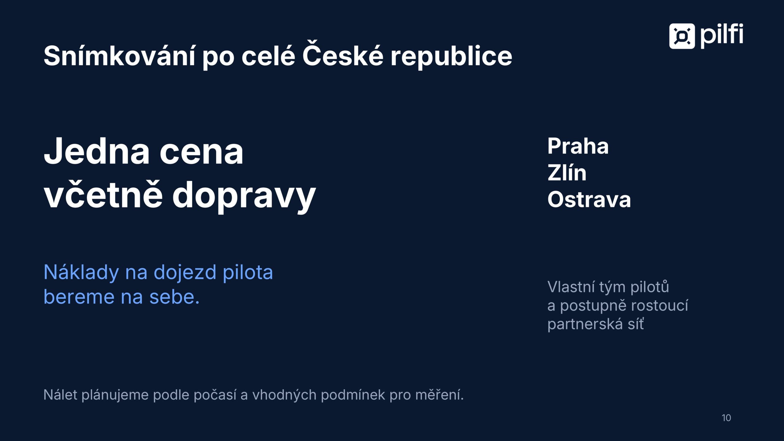 Kontrola panelů s odborným vyhodnocením. PILFI pro Vaše zakázky do 50 kWp.