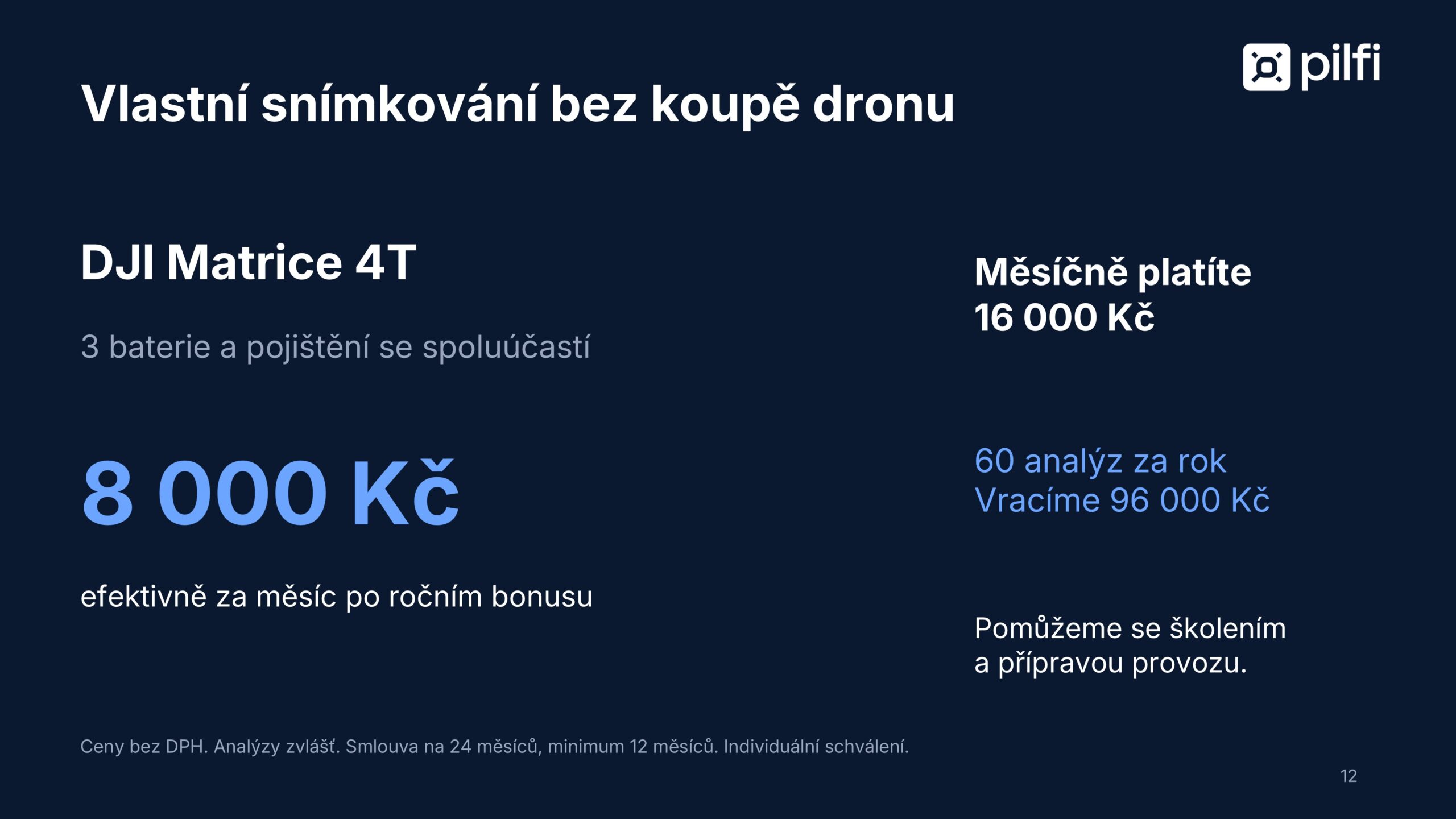 Kontrola panelů s odborným vyhodnocením. PILFI pro Vaše zakázky do 50 kWp.