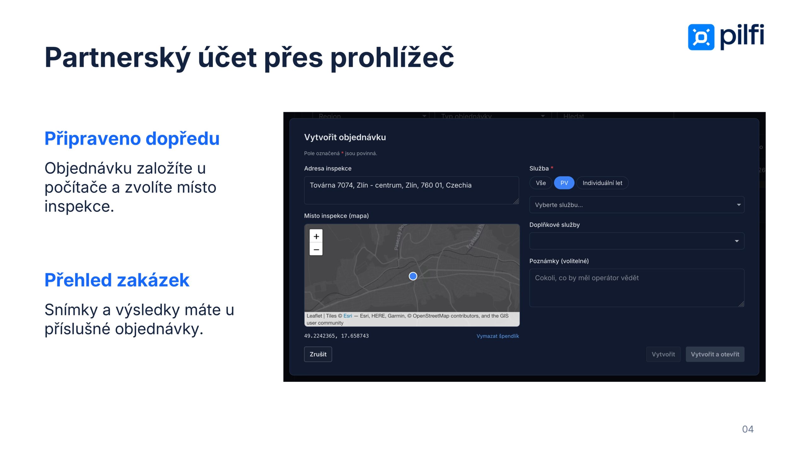 Kontrola panelů s odborným vyhodnocením. PILFI pro Vaše zakázky do 50 kWp.